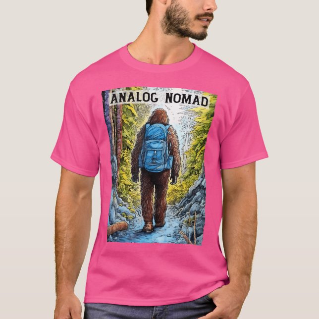 Camiseta Nódulo Analógico Original Bigfoot - Sasquista Engr (Frente)