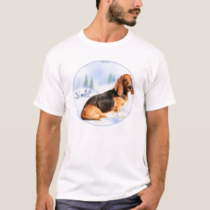 Camiseta Noel Basset Hound