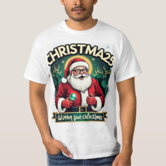 Camiseta Noel futurístico