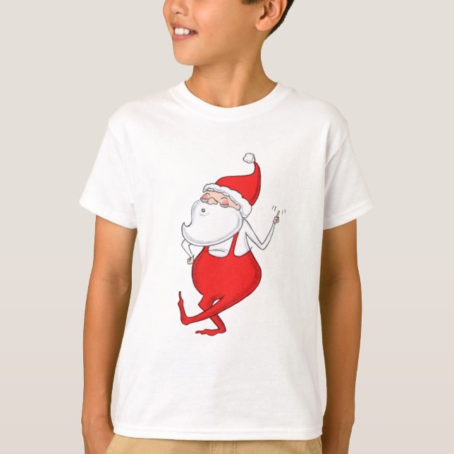 Camiseta Noel Holiday Kids Dançante (Frente)