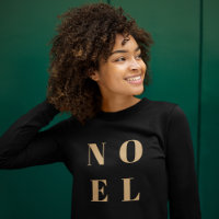 Noel preto e Dourado | Trendy Na moda Natal