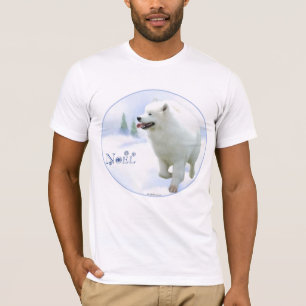 Camiseta Noel Samoyed