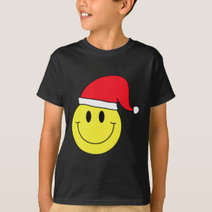 Camiseta Noel Yellow Smile Face Shirt Natal