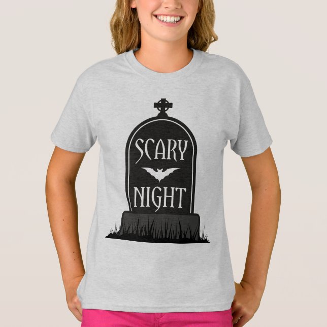 Camiseta Noite Assustadora (Frente)