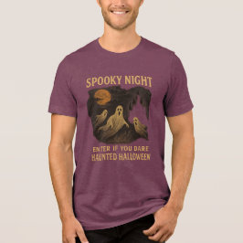 Camiseta Noite Assustadora Entre Se Você Ousar