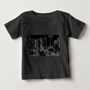 Camiseta Noite da Cidade de Nova York