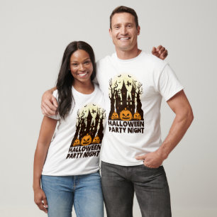 Camiseta Noite da Festa de Halloween