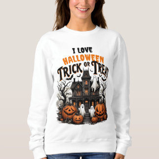 Camiseta Noite de assombro com fantasmas e abóboras!