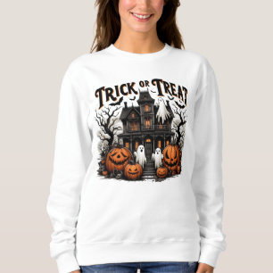 Camiseta Noite de assombro com fantasmas e abóboras!