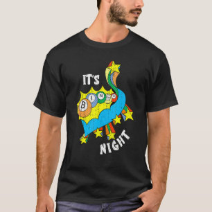 Camiseta Noite de Bingo Loteria Jogos de Azar Jogador de Bi