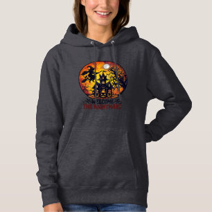 Camiseta Noite de Boas-vindas Pesadelo Halloween Casa Assom