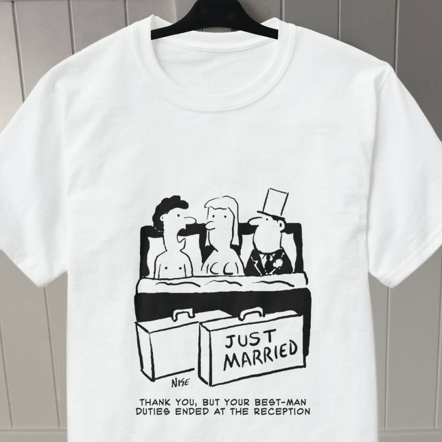 Camiseta Noite de Casamento em Lua de Honeymoon para Noiva  (Criador carregado)