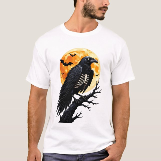 Camiseta Noite de Corvo Luaóssea (Frente)