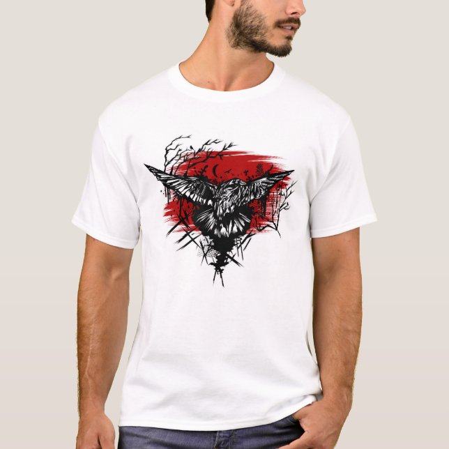 Camiseta Noite de Corvos (Frente)