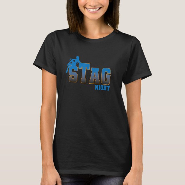 Camiseta Noite de Despedida de Solteiro Celebração de Festa (Frente)