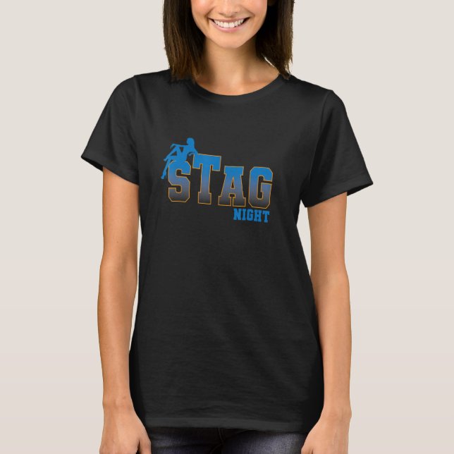 Camiseta Noite de Despedida de Solteiro Celebração Festa de (Frente)