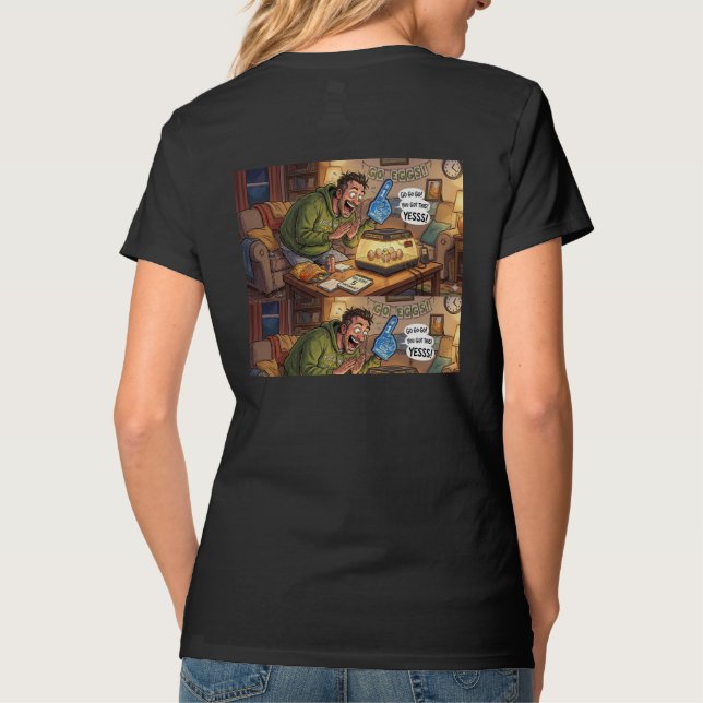 Camiseta Noite de Eclosão Silenciosa (Verso)