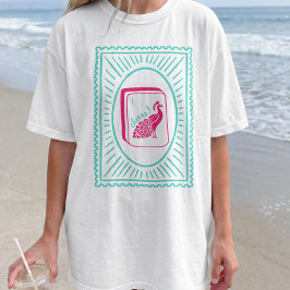 Camiseta Noite de festa de Mahjong Bam de Pássaro