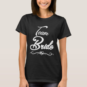 Camiseta Noite de Galinha para a Noiva da Equipe