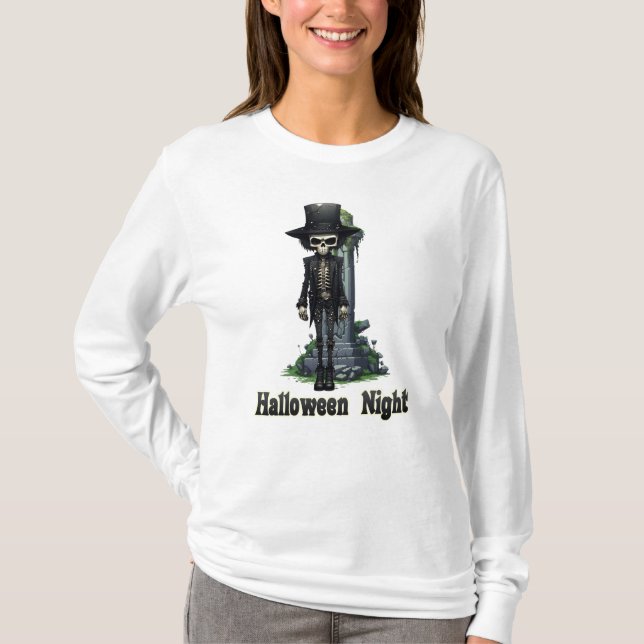 Camiseta Noite de Halloween (Frente)