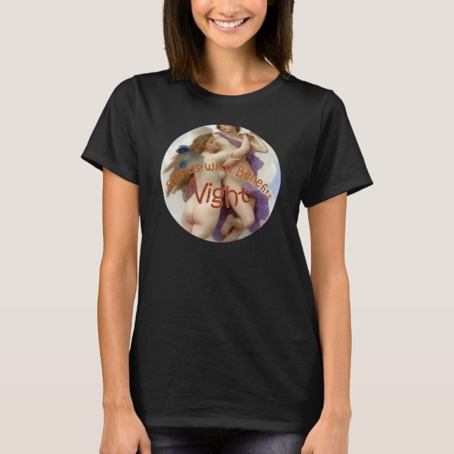 CAMISETA NOITE DE HORA FELIZ COM AMIGOS COM BENEFÍCIOS (Frente)
