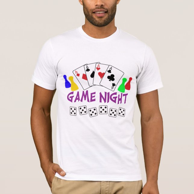 Camiseta Noite de jogo (Frente)