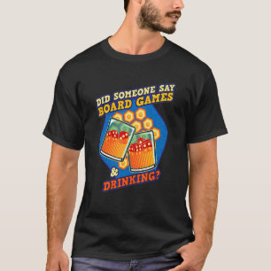 Camiseta Noite de Jogo Alguém Disse Jogos Conselhos e Drink