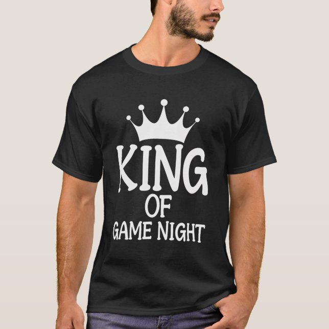 Camiseta Noite De Jogo - Rei Da Noite De Jogo (Frente)
