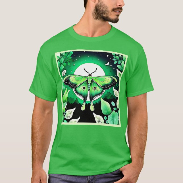 Camiseta Noite de Moth lunar (Frente)