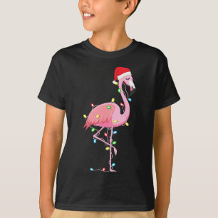 Camiseta Noite de Natal Flamingo Lover Engraçado Presente n