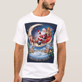 Camiseta Noite de Natal Mágica - Senta, Wonderland de inver