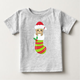 Camiseta Noite de Natal, Natal Stocks, Papai Noel