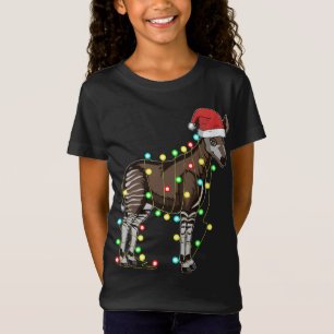 Camiseta Noite de Natal Okapi Lover Funny Xmas Holiday Gi