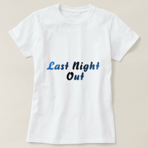 Camiseta Noite de Saída (azul)