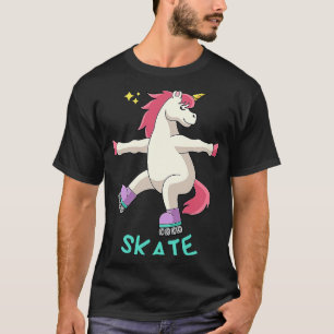 Camiseta Noite de SKATE de Skating mágico do Unicorn