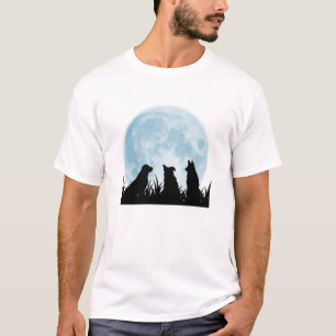 Camiseta Noite de três cães