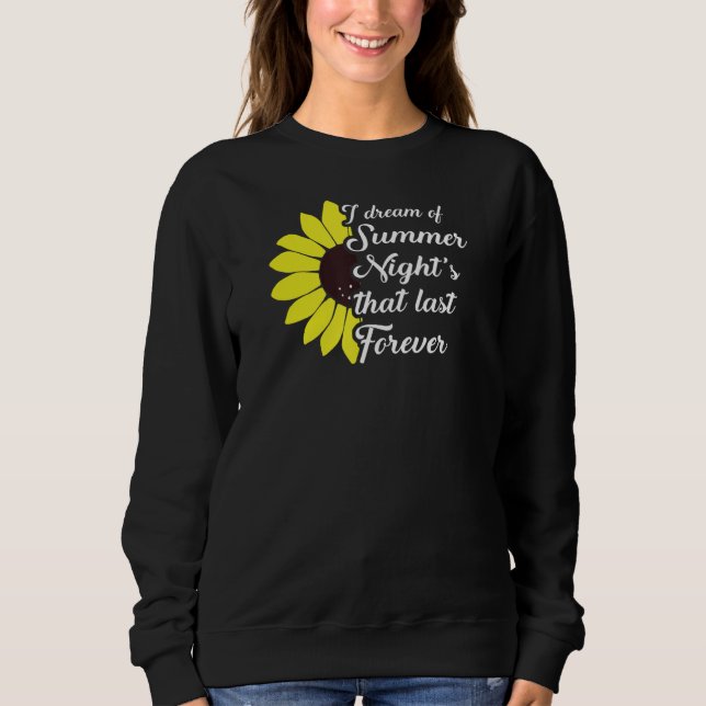 Camiseta Noite de Verão é o último voador floral (Frente)