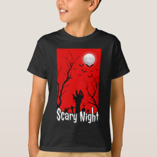 Camiseta Noite de Zombie assustadora