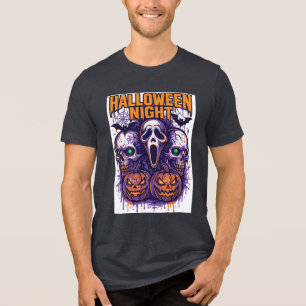 Camiseta noite do Dia das Bruxas