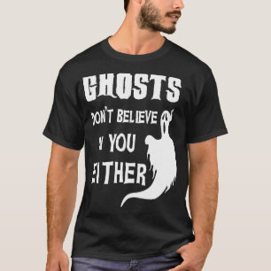 Camiseta Noite do Halloween Skull Wity Scary Zombie Spooky