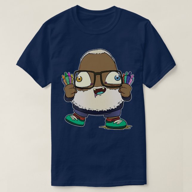 Camiseta Noite do ZomBeans - Jason Bean (Frente do Design)