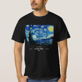 Camiseta Noite Estrelada de Vincent Van Gogh