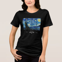 Camiseta Noite Estrelada de Vincent Van Gogh