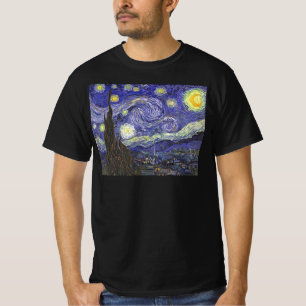 Camiseta Noite Estrelada por Vincent van Gogh
