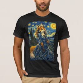 Camiseta Noite Estrelada Sedutora