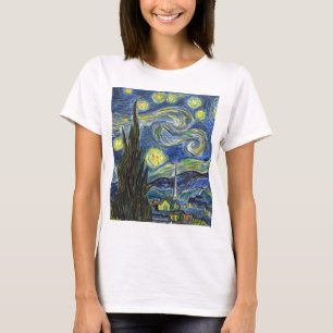 Camiseta Noite Estrelada, Van Gogh