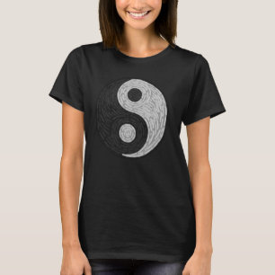 Camiseta Noite Estrelada Yin Yang Feng Shui Van Gogh Arte V