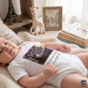 Camiseta Noite estrelado por Vincent van Gogh, belas artes