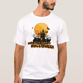 Camiseta Noite horrorosa de Halloween