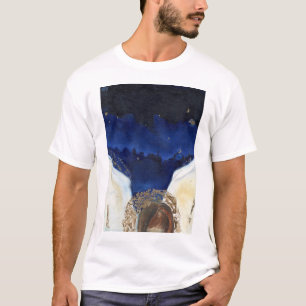 Camiseta Noite o anjo obteve suas asas 2014